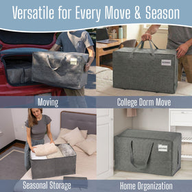 VENO dorm essentials bag set simplifies clothes loading and unloading.