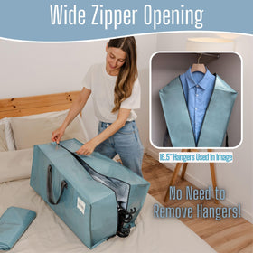 VENO dorm move essential bag facilitates easy, organized packing.