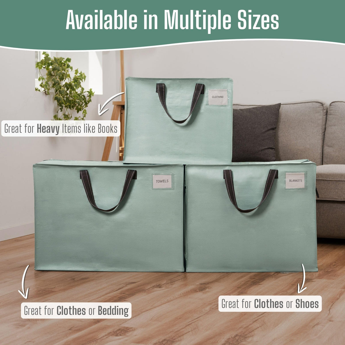 VENO dual-tab top zipper keeps contents secure during transport
