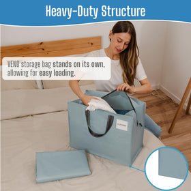 VENO moving bags with large capacity opening ideal for bulky items like blankets
