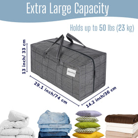 VENO bags with reinforced handles and zippers designed for repeated use.