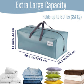 VENO bags with reinforced handles built for repeated moving and storage use.