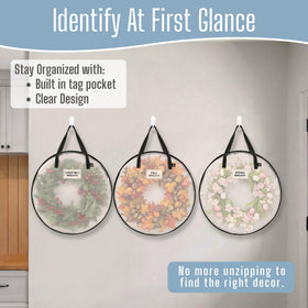 VENO heavy-duty wreath storage material highlights durability and protection
