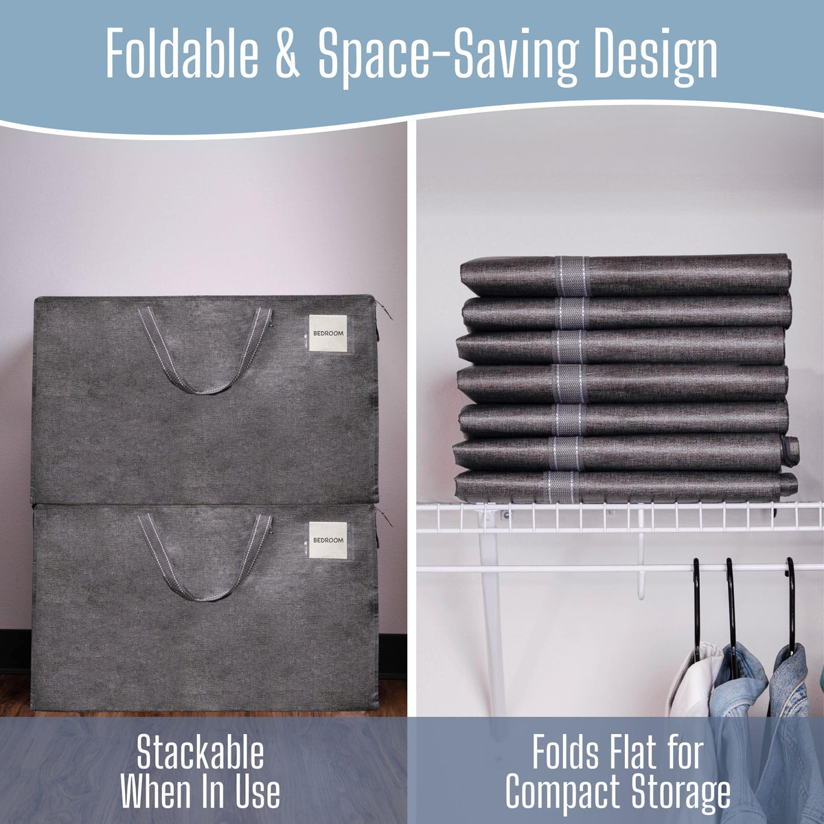 VENO move and organize bags reduce clutter during relocation.