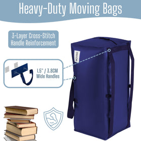 VENO moving bag open showing reinforced interior