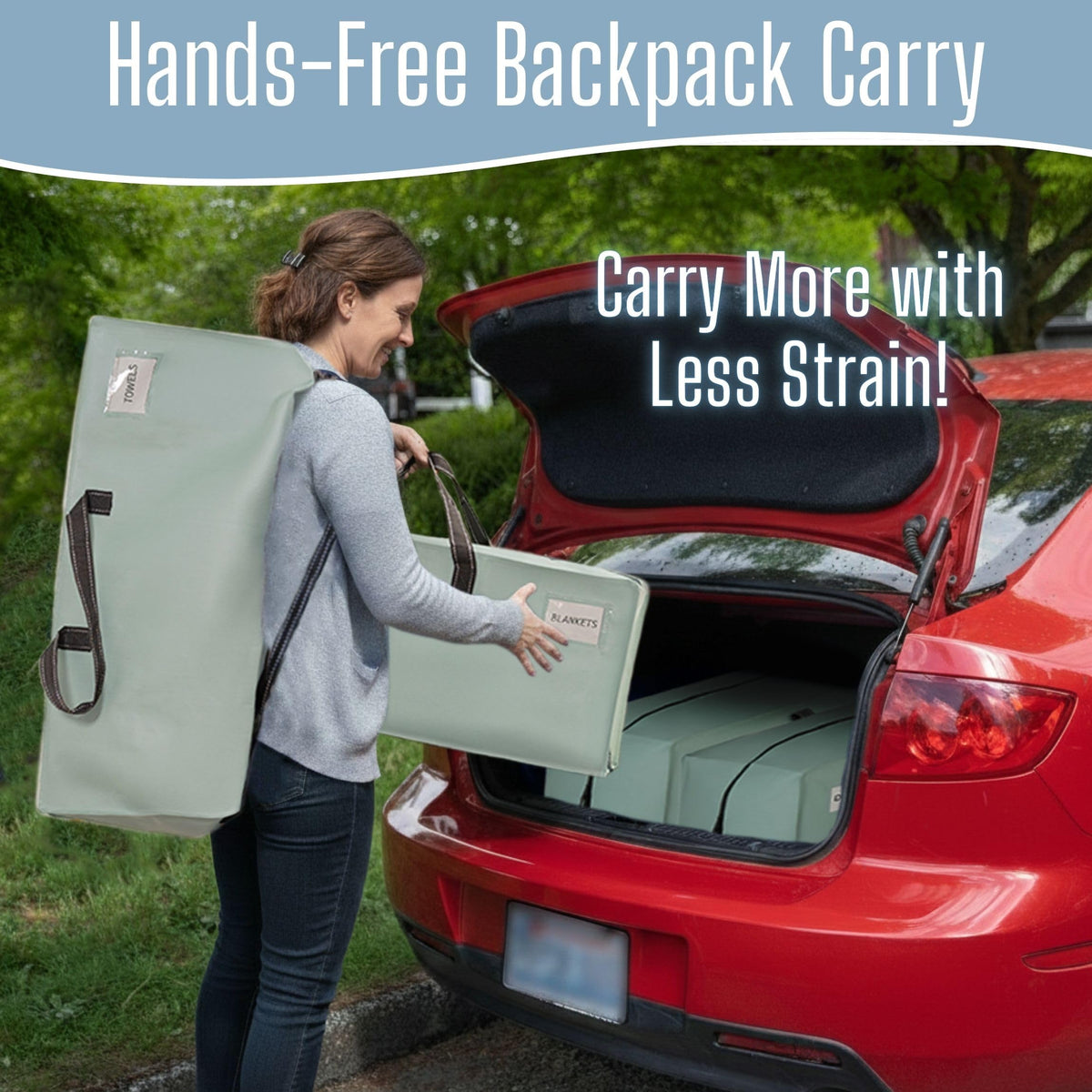 VENO multi-purpose moving and storage bags for versatile packing