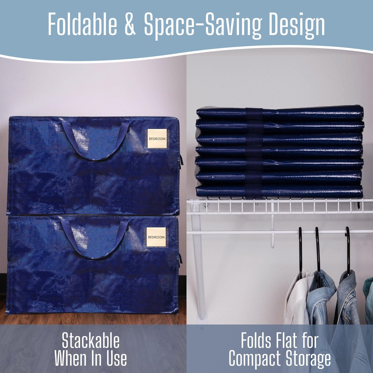 VENO versatile moving bags for clutter free storage and travel