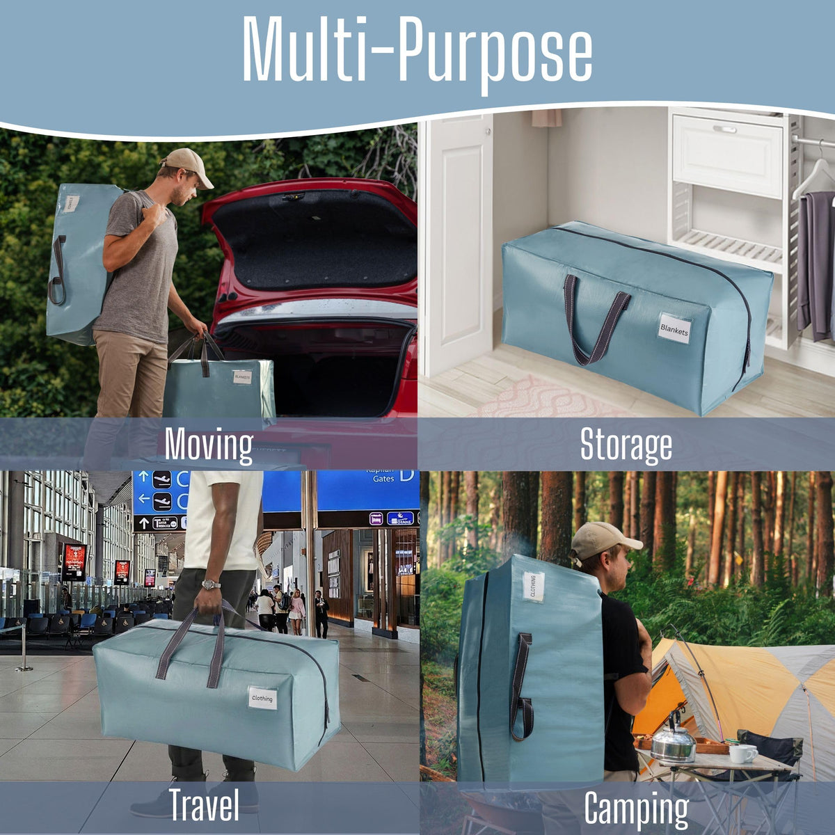 VENO portable moving solution bag designed for ergonomic, easy carry.