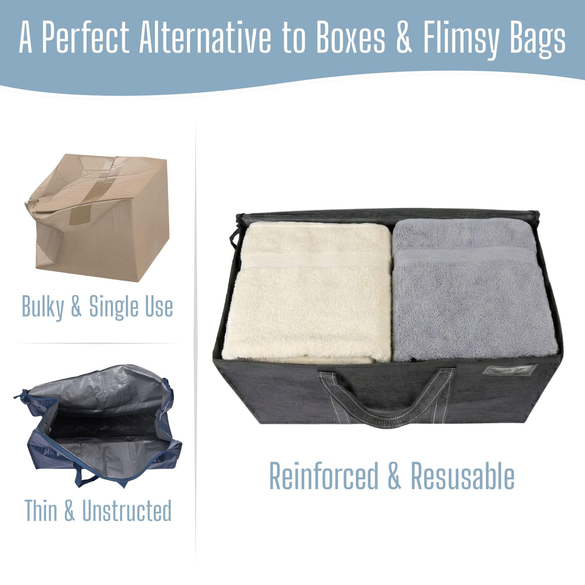 VENO durable material construction ensures long-lasting moving and storage.
