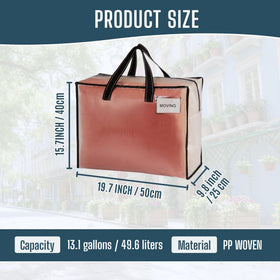 VENO bag with reinforced cross-stitch handles for heavy loads