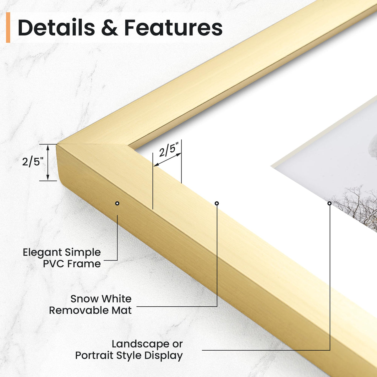 Venusmiles safe packaging with corner protectors guards frames in transit.