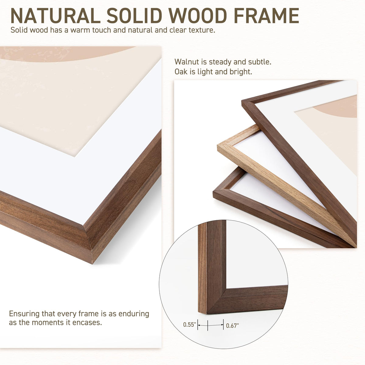 Venusmiles wall-hanging horizontal layout for wide posters