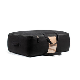 VeraMia large bag stores pillows, jackets, and bulky blankets.