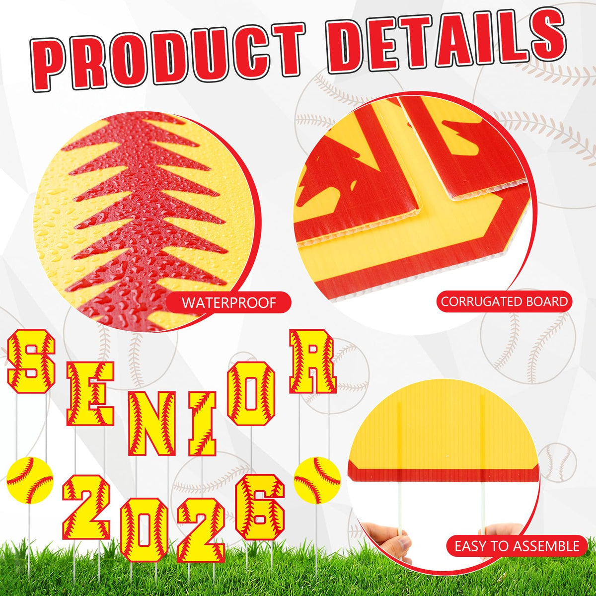 Durable hollow plastic signs with stakes for stable outdoor display in yards and gardens.
