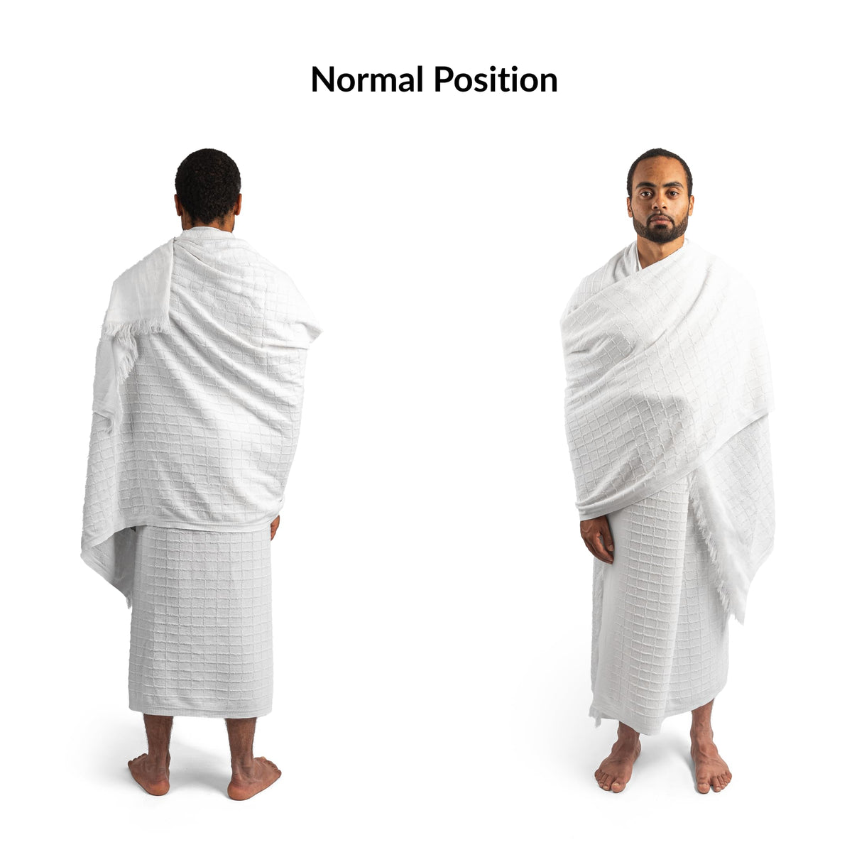 Vereeo Premium Men's Ihram Set travel-friendly bag for pilgrimage packing