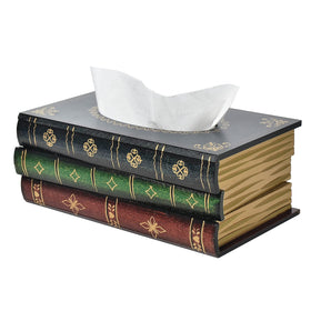 VERGOODR classic retro wooden tissue box cover adds vintage charm to any room