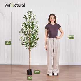 VeriNatural designer look at a fraction of typical price for upscale decor.