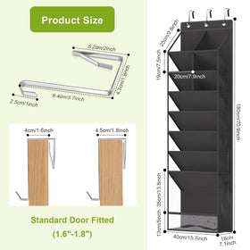 VERONLY organizer pockets close-up highlighting clear visibility for quick access.