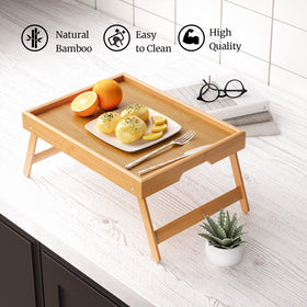VERTORGAN 3-pack bamboo trays for versatile daily setups