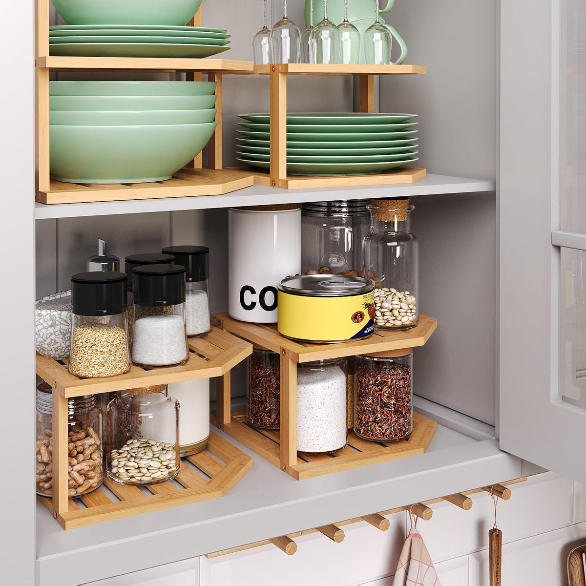 VERTORGAN sturdy mortise-tenon build supports up to 10 pounds.