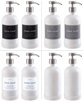 Verute 27 waterproof labels in white, gray, and black for easy customization.