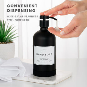 Verute non-slip silicone base tray protects countertops from spills
