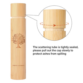 Very100 TSA-friendly urn can be carried aboard for travel.