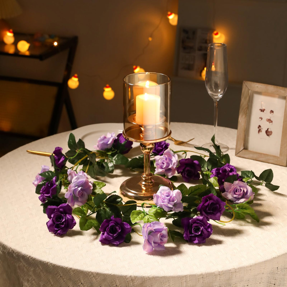 Veryhome enchanted forest garland brings whimsy to party spaces.