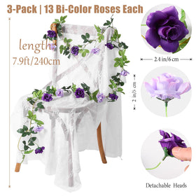 Veryhome tent decoration garland elevates event spaces with subtle color.