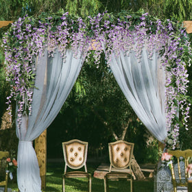 Veryhome wisteria garland ideal for outdoor garden styling
