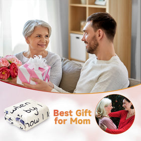 VETEBLE soft throw blanket showing generous 55-70 inch coverage for comfort.