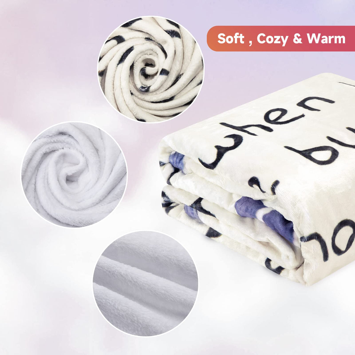 VETEBLE soft throw blanket presented in a gift box for gifting.