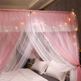 VETHIN canopy is easy to install with included anchors and ribbons