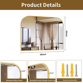 VETROVUE safety-rounded corners reduce bumps for daily bathroom use.