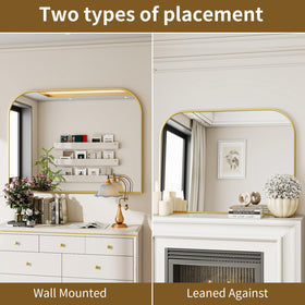 VETROVUE wall-mounted or leaning placement offers versatile decor options.