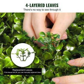 5-layer spiral design on VEVOR topiary creating intricate pattern