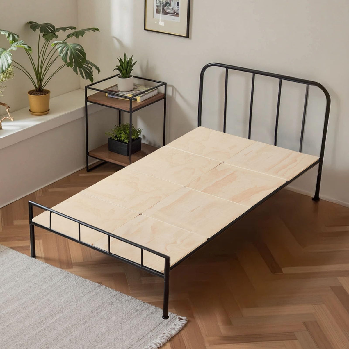 VEVOR bunkie board durable pine design resists wear.