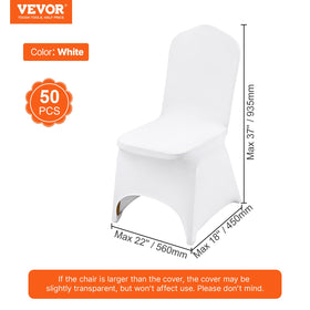 VEVOR dining banquet chair cover blends clean lines with ease of use.