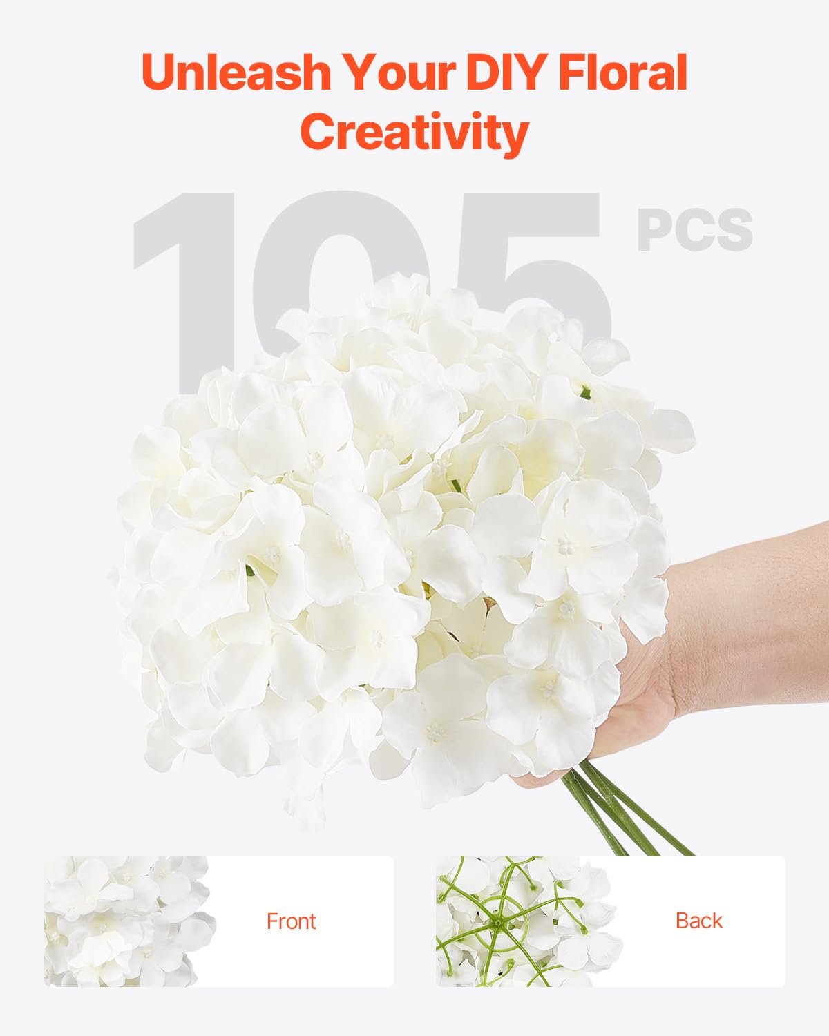 VEVOR durable fade-resistant silk flowers for long-lasting decor