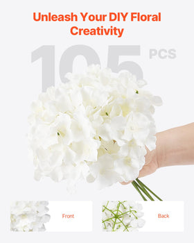 VEVOR durable fade-resistant silk flowers for long-lasting decor