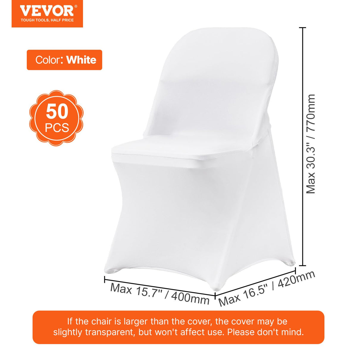 VEVOR durable protective chair slipcover shields chairs from spills