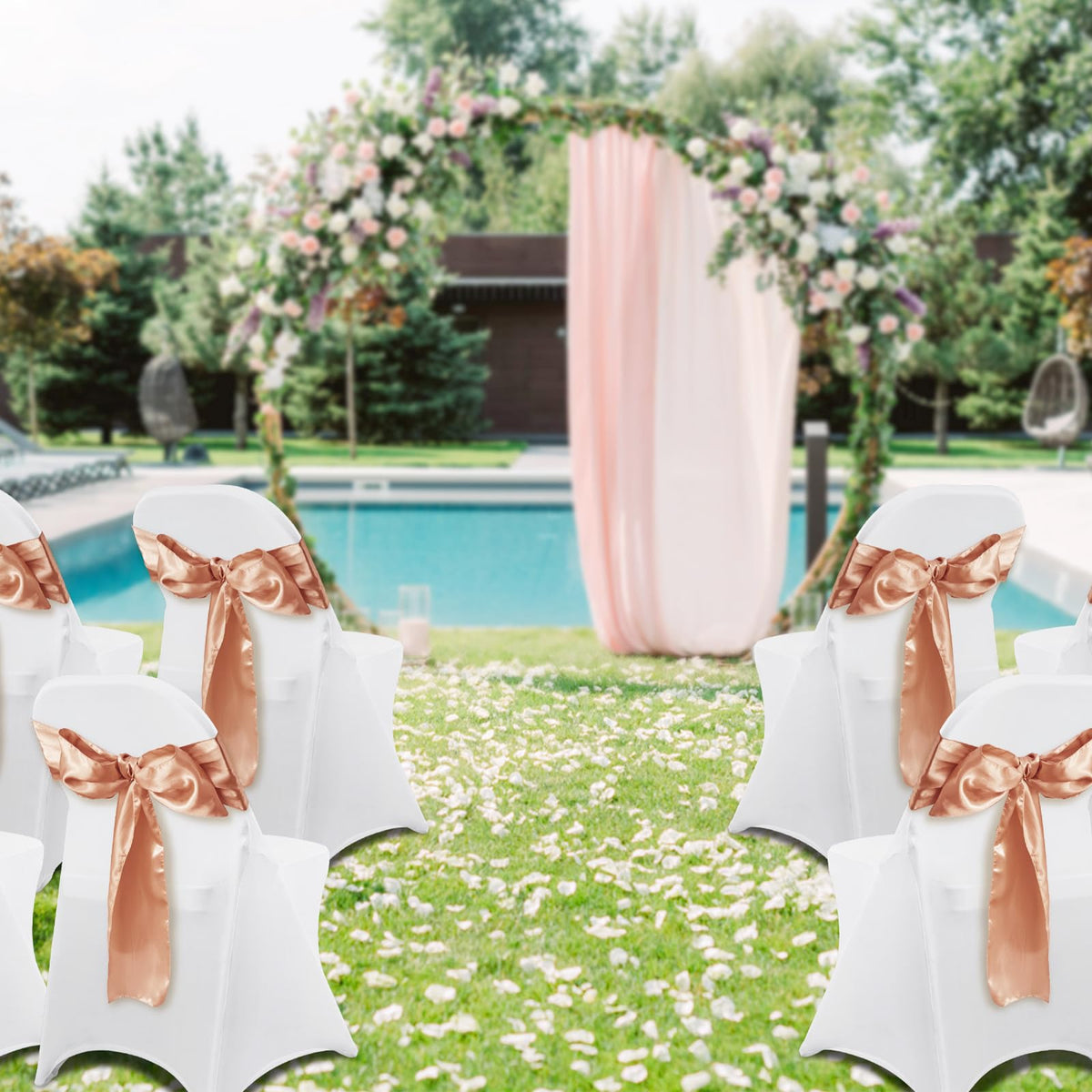 VEVOR easy-install stretch chair slipcover simplifies setup