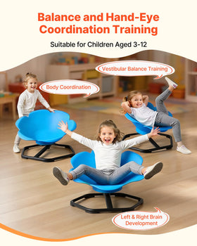 Metal base demonstrates stability and sturdy support during vigorous spins.