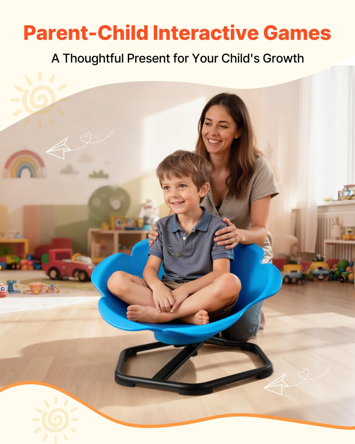 Thickened edges offer secure grip during spins and transitions.