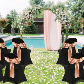 Machine-washable VEVOR chair cover simplifies cleaning after gatherings