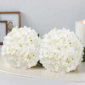 VEVOR romantic ambient decor with white artificial hydrangeas