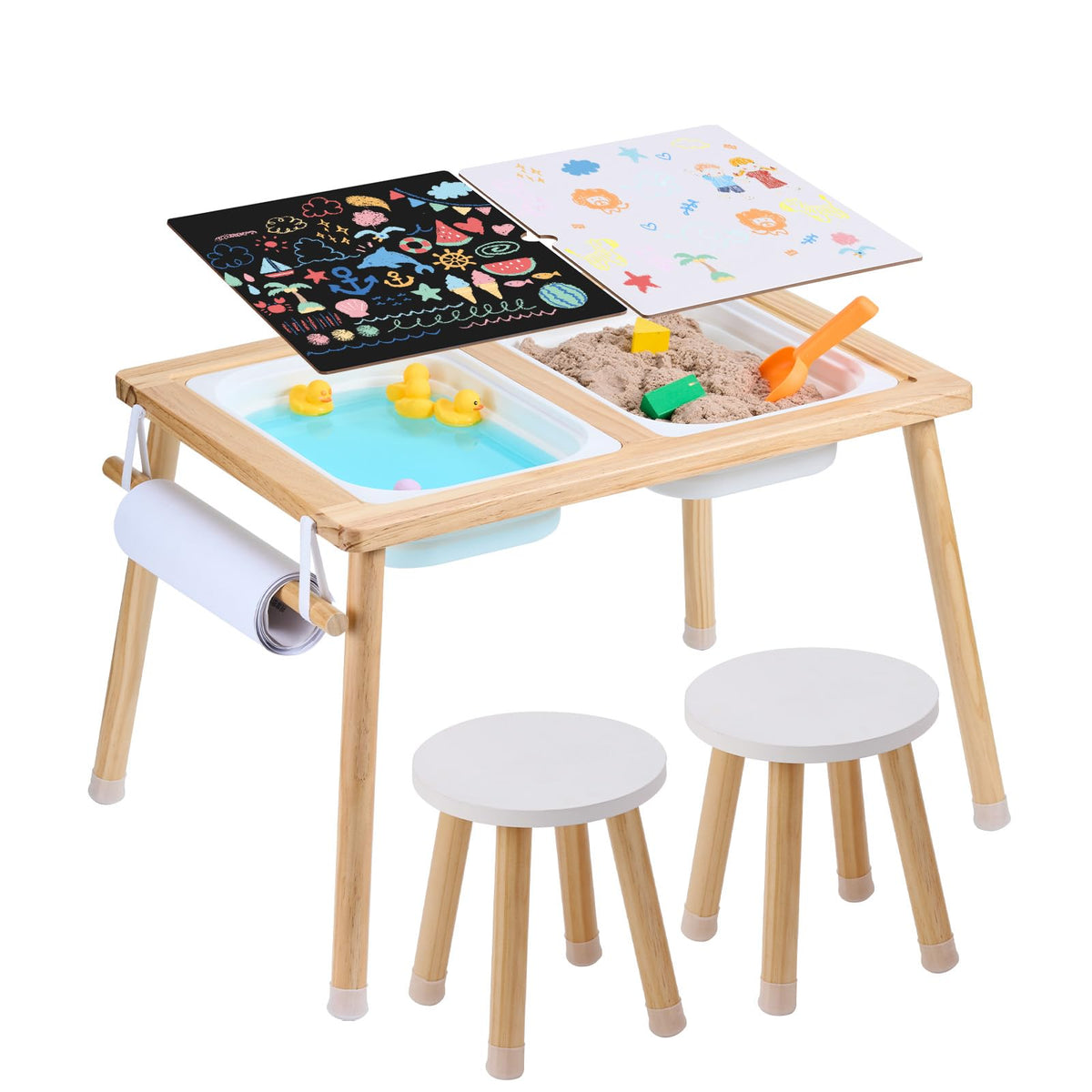 VEVOR Sensory Table assembly view for quick setup and durable construction.
