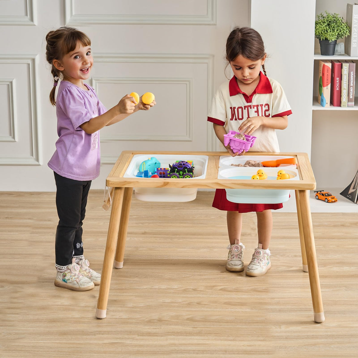 VEVOR Sensory Table includes non-slip feet to protect floors