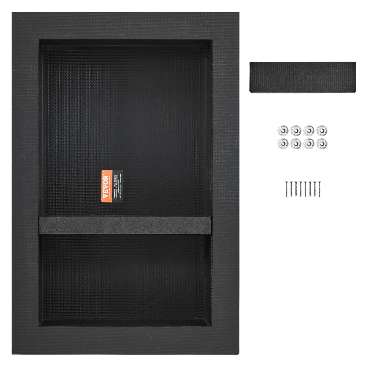 VEVOR shower niche for shower bathroom storage keeps essentials organized.