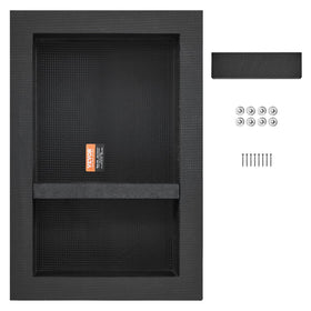 VEVOR shower niche for shower bathroom storage keeps essentials organized.